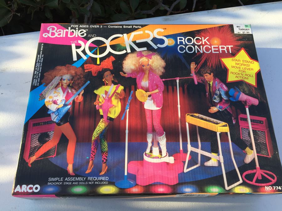 Barbie And The Rockers Vanity Set And Rock Concert 1986 [Photo 3]