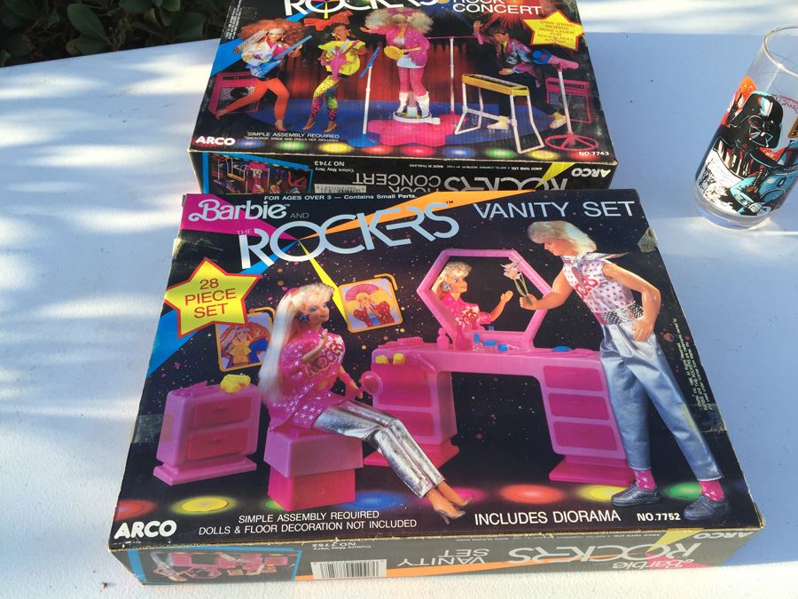 Barbie And The Rockers Vanity Set And Rock Concert 1986 [Photo 12]