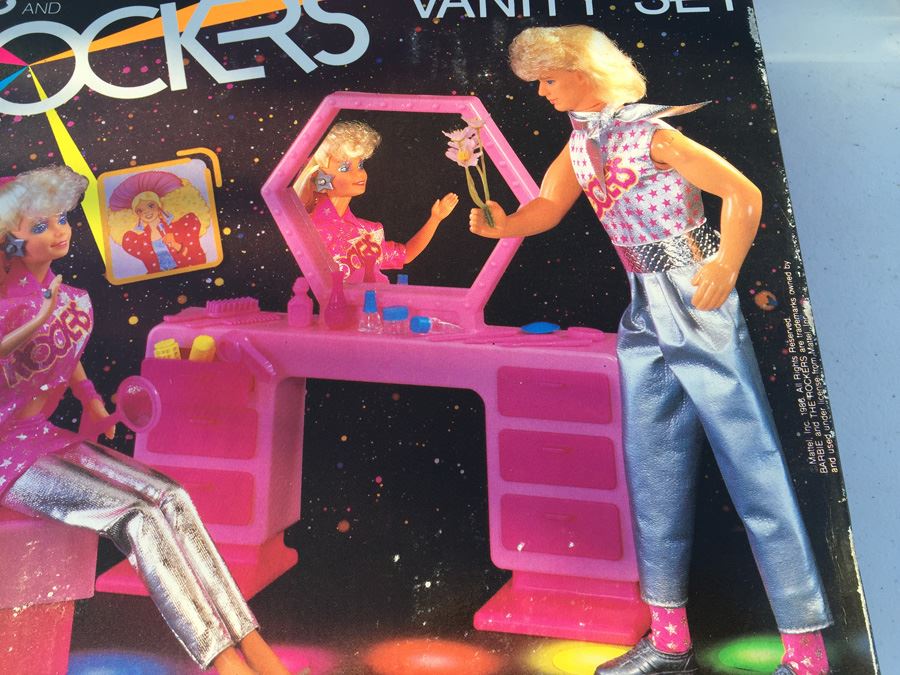 Barbie And The Rockers Vanity Set And Rock Concert 1986 [Photo 6]