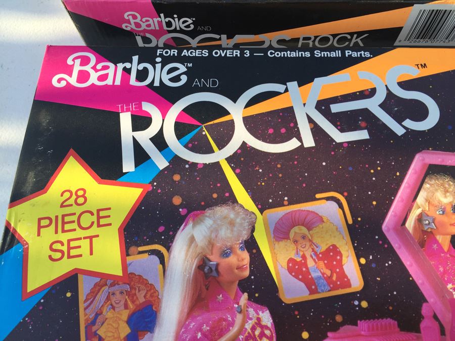Barbie And The Rockers Vanity Set And Rock Concert 1986 [Photo 4]