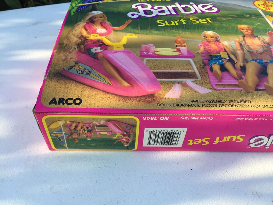 Island Fun Barbie Surf Set ARCO Mattel New In Box 1987 [Photo 4]