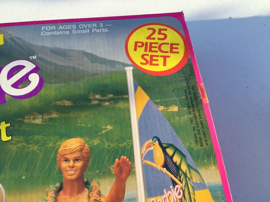 Island Fun Barbie Surf Set ARCO Mattel New In Box 1987 [Photo 3]