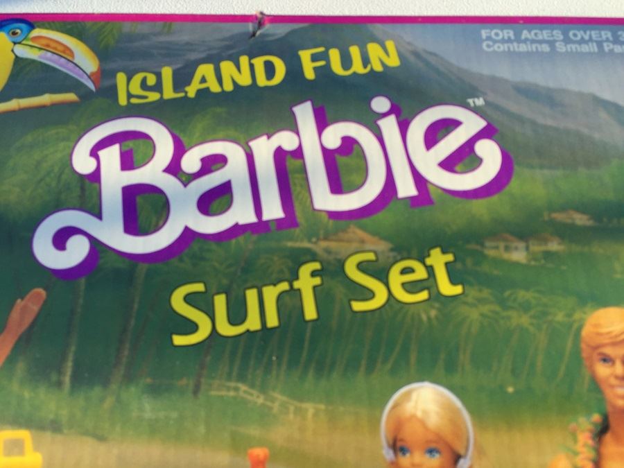 Island Fun Barbie Surf Set ARCO Mattel New In Box 1987 [Photo 2]