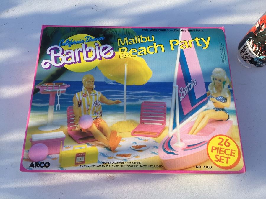 California Dream Barbie Malibu Beach Party New In Box ARCO Mattel 1987 [Photo 1]