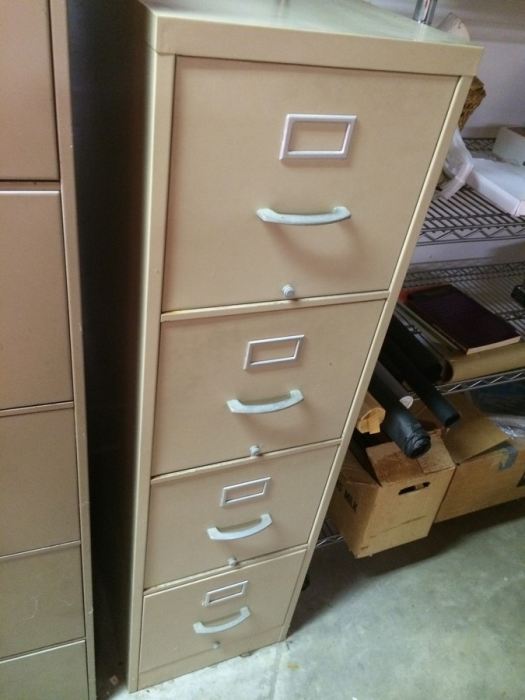 4-Drawer Metal Filing Cabinet