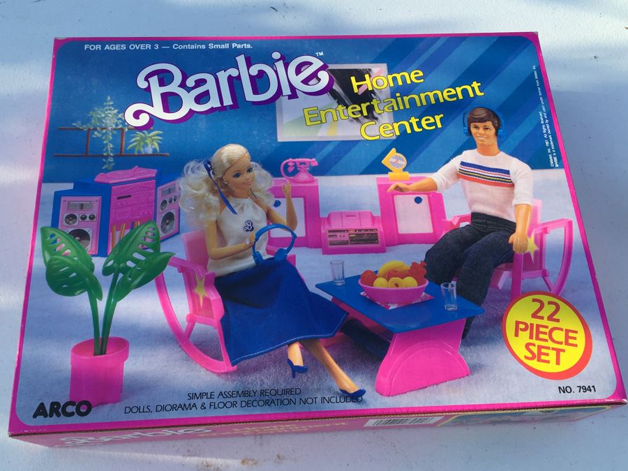 Barbie Home Entertainment Center New In Box ARCO Mattel 1987 [Photo 7]