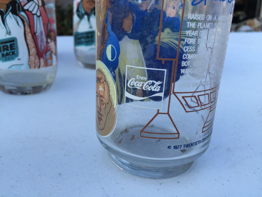 Stars Wars And The Empire Strikes Back Glasses From Burger King 1977 And 1988 [Photo 18]