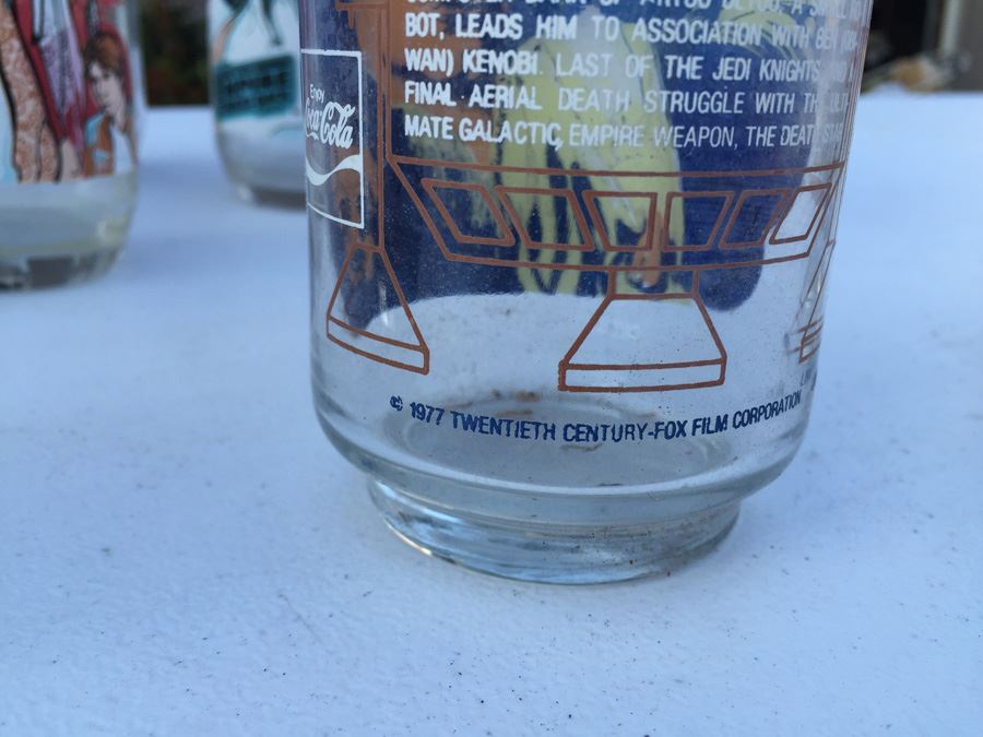 Stars Wars And The Empire Strikes Back Glasses From Burger King 1977 And 1988 [Photo 20]