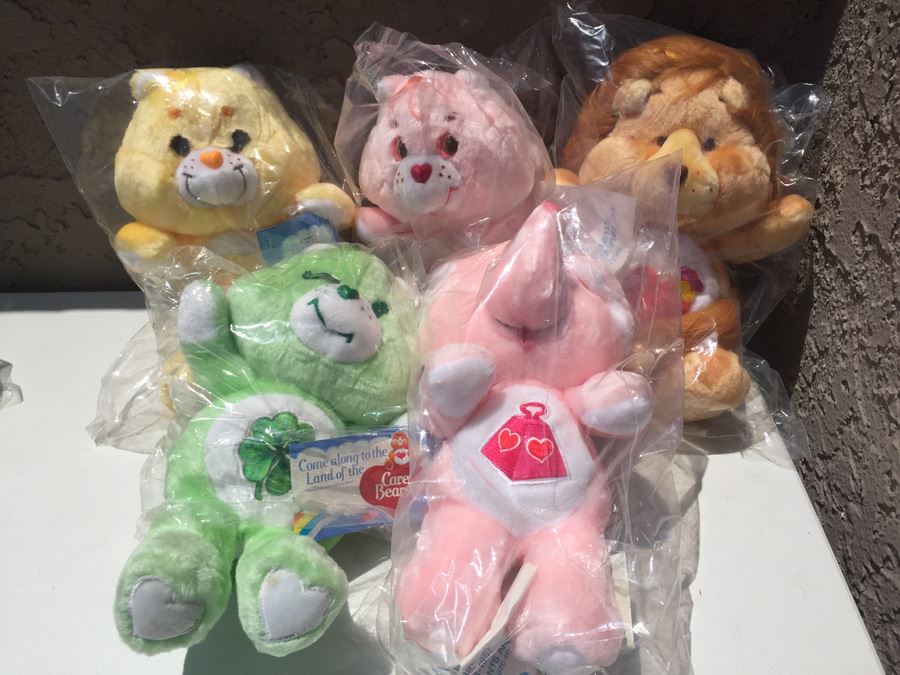 Vintage Care Bear Plush Lot