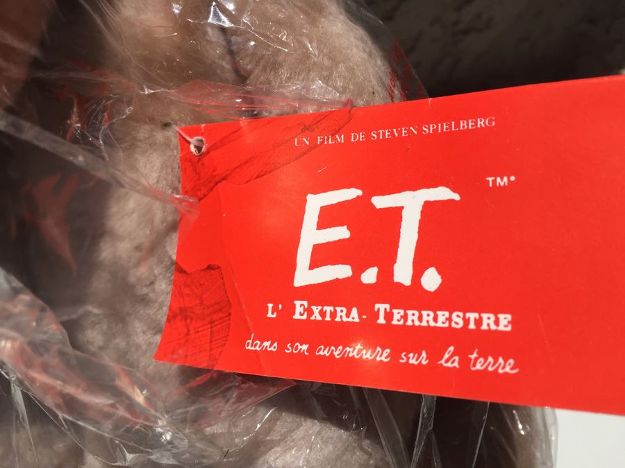 Pair Of E.T. The Extra Terrestrial Plush Toys KAMAR 1982 [Photo 3]