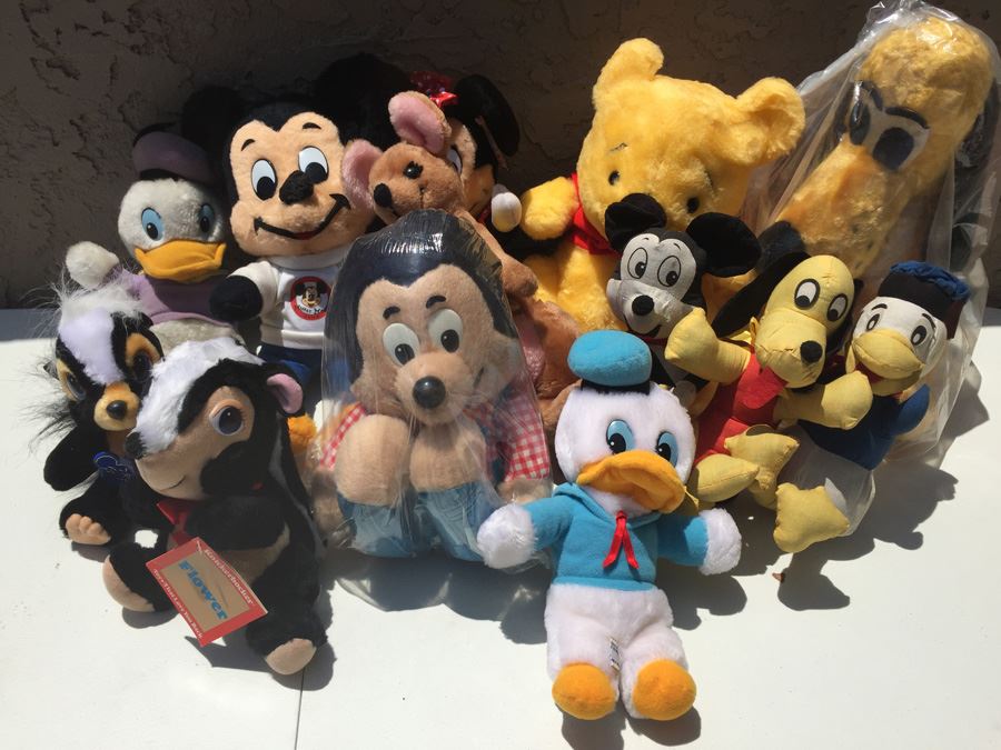 vintage disney plush