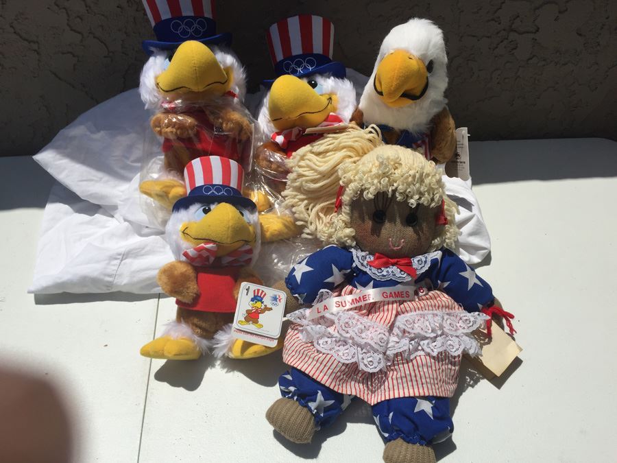L.A. Summer Games 1984 Plush Lot