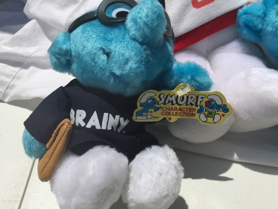 Vintage Smurf Plush Lot [Photo 3]