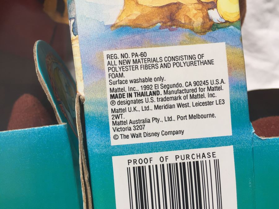 Walt Disney's Snow White And The Seven Dwarfs Dopey, Doc And Sneezy New In Box Mattel 1992 [Photo 4]