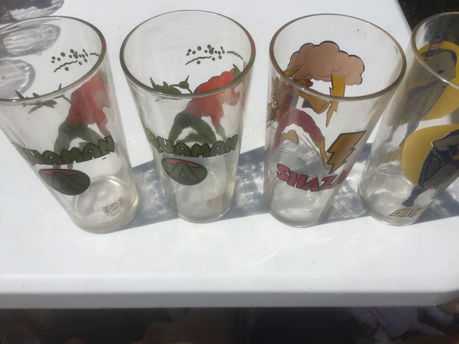 (4) Super Hero Glasses Aquaman, Shazam And Batman [Photo 5]