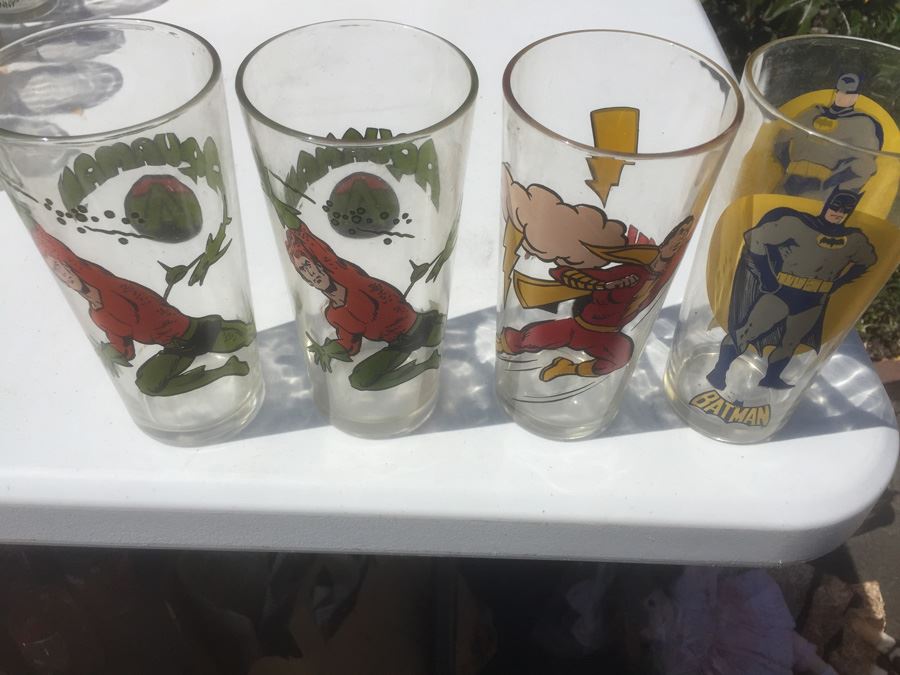 (4) Super Hero Glasses Aquaman, Shazam And Batman [Photo 4]