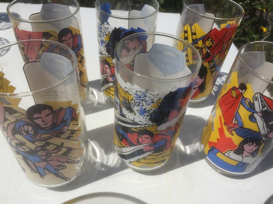 Vintage Superman Glasses