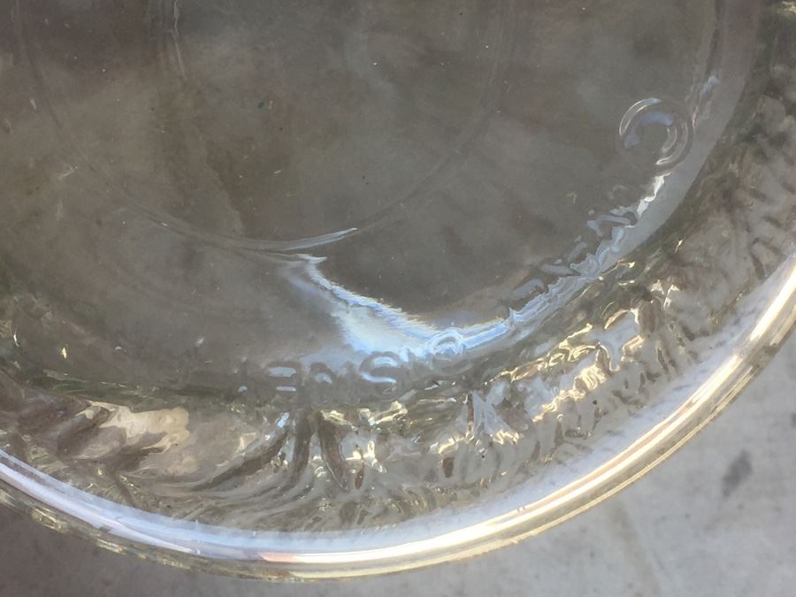 Clear Glass Mickey Mouse Cookie Jar Copyright Walt Disney Productions [Photo 9]