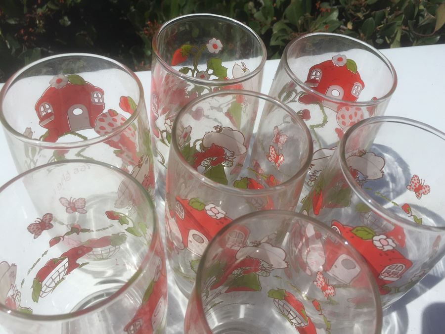 Huge Strawberry Shortcake Glass Lot [Photo 12]
