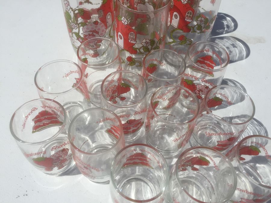 Huge Strawberry Shortcake Glass Lot [Photo 5]