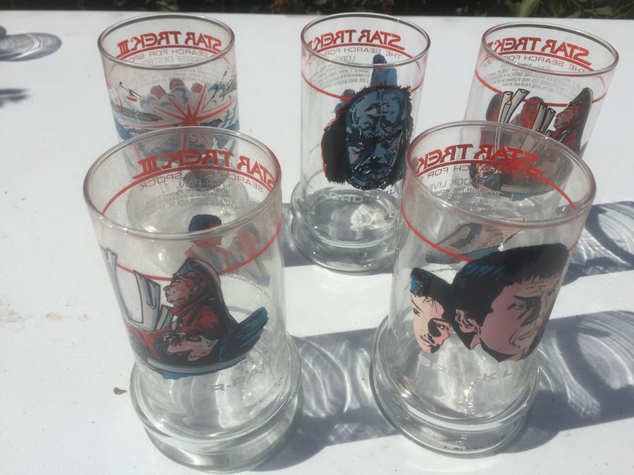 Vintage Star Trek Glasses [Photo 6]