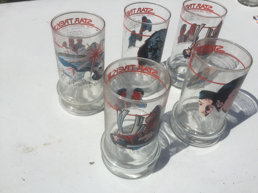 Vintage Star Trek Glasses [Photo 3]
