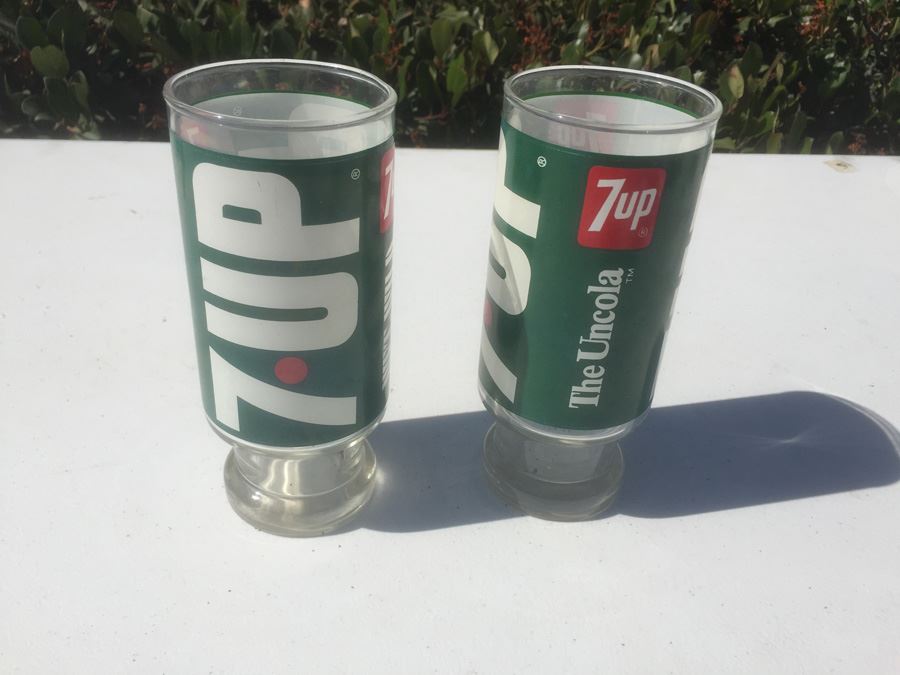 7-UP The Uncola Glasses [Photo 1]