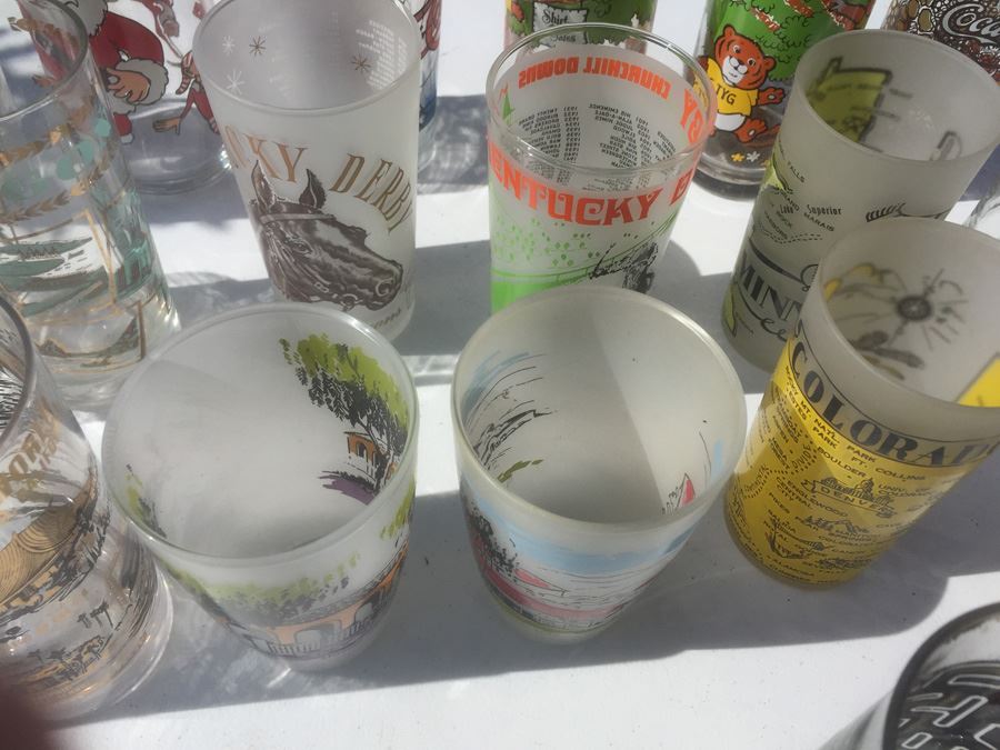 Vintage Glass Lot With Pac Man Glass [Photo 6]