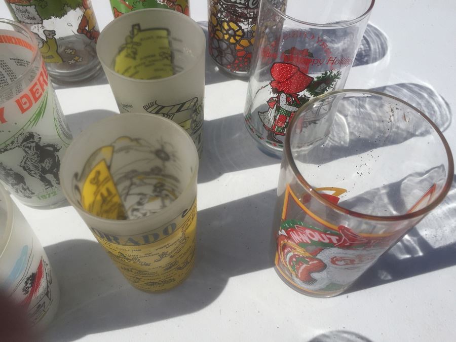 Vintage Glass Lot With Pac Man Glass [Photo 5]