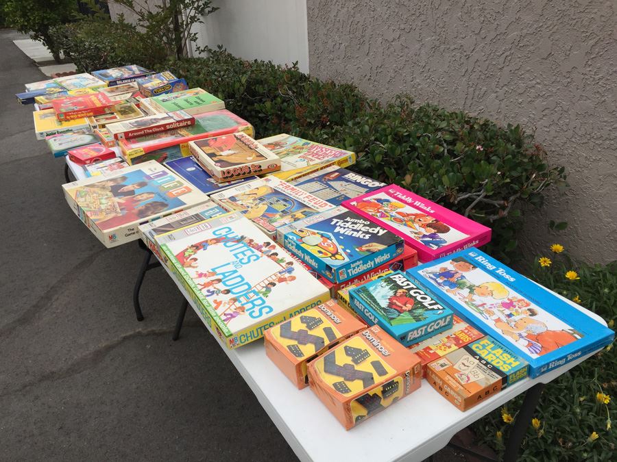 Huge Vintage Board Game Lot Over 35 Board Games! [Photo 1]