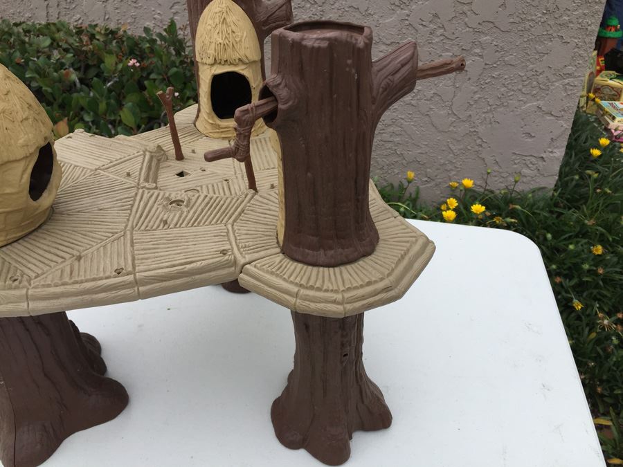 Vintage Star Wars Ewok Village Of Return Of The Jedi Kenner Vintage 1983 [Photo 6]