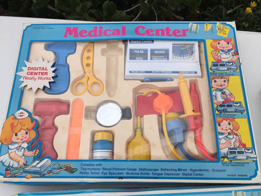 child's medical play set