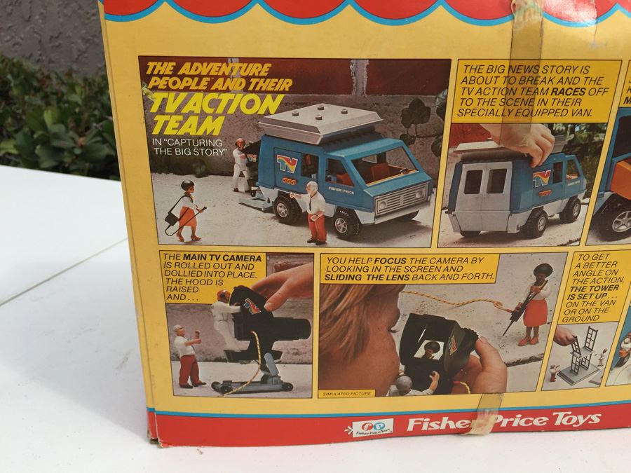 The Adventure People And Their TV Action Team Fisher Price Toys New In Box  [Photo 13]