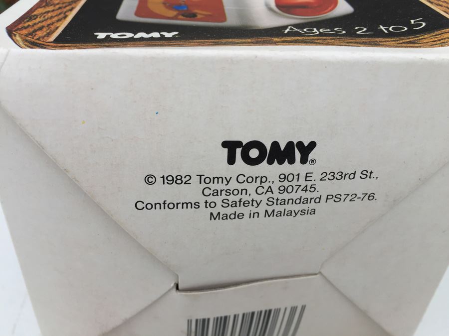 TOMY Bob Up Music Box New In Box 1982 And Funny Football Game [Photo 11]