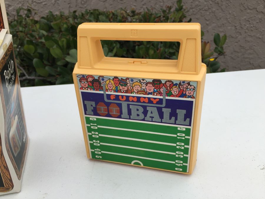 TOMY Bob Up Music Box New In Box 1982 And Funny Football Game [Photo 7]