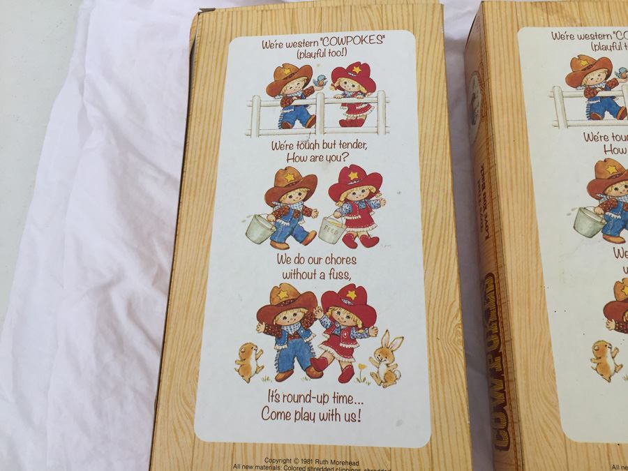 COWPOKES Toys That Love You Back New In Box Knickerbocker 1981 [Photo 8]