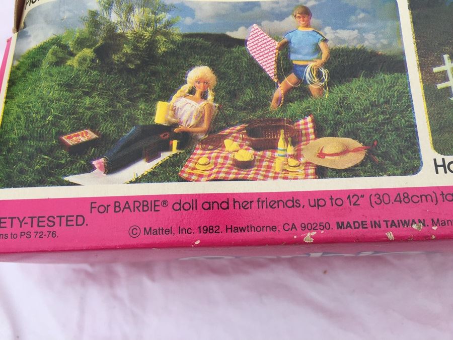 Vintage Barbie Play Paks Horseback Ridin' And Picnic 1982 [Photo 11]