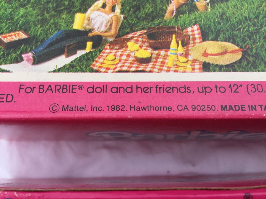 Vintage Barbie Play Paks Horseback Ridin' And Picnic 1982 [Photo 10]