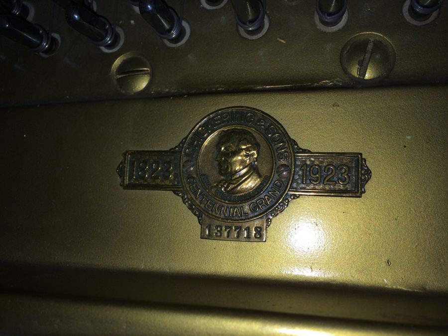 1923 Chickering Baby Grand Parlor Piano - Completely Restored & Refinished [Photo 17]