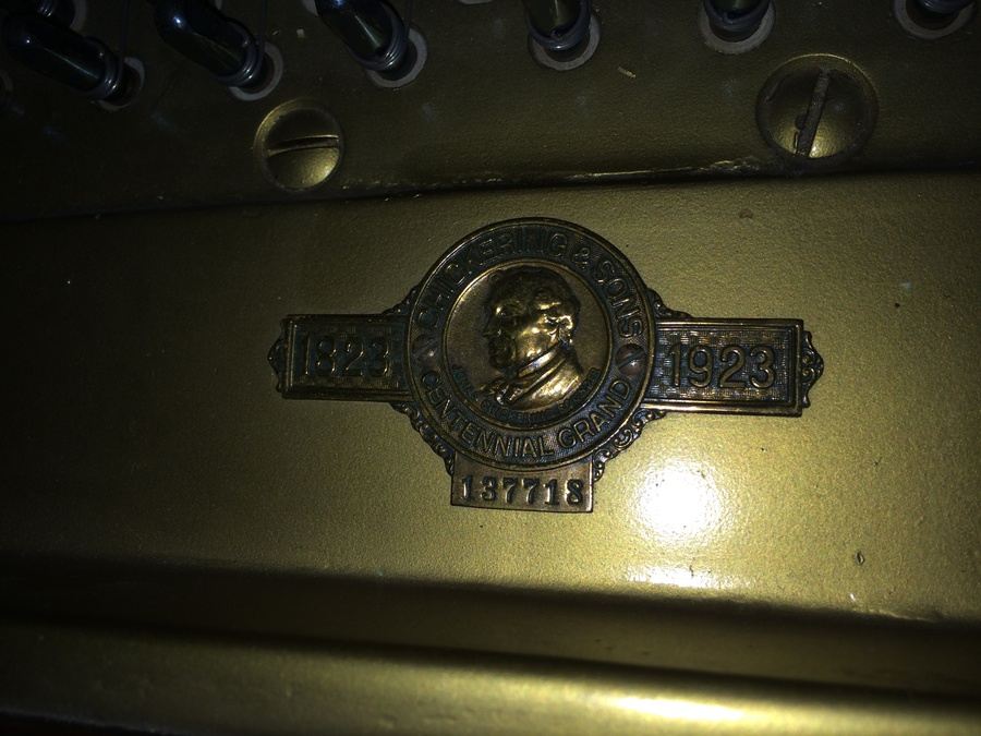 1923 Chickering Baby Grand Parlor Piano - Completely Restored & Refinished [Photo 18]