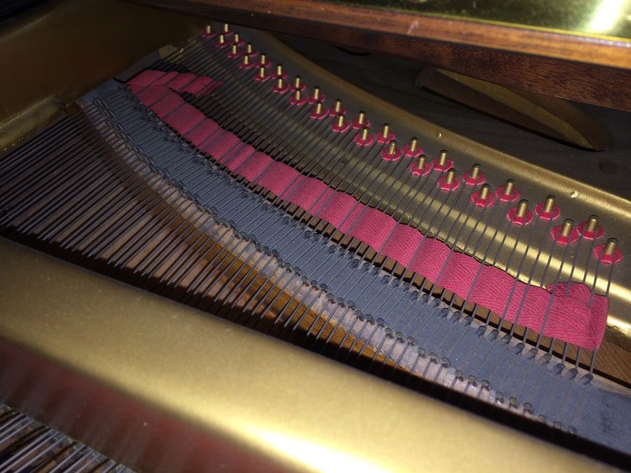 1923 Chickering Baby Grand Parlor Piano - Completely Restored & Refinished [Photo 12]