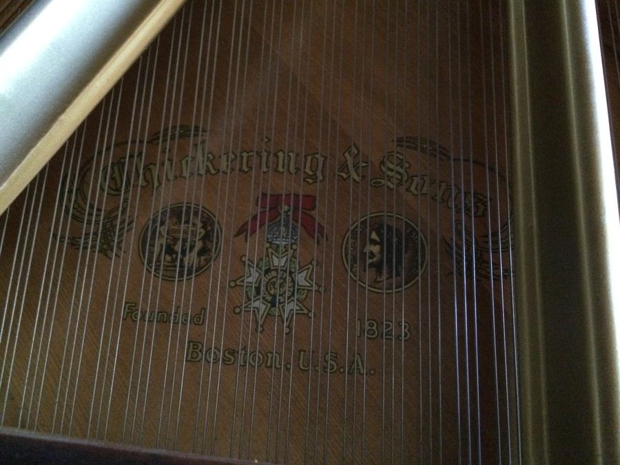 1923 Chickering Baby Grand Parlor Piano - Completely Restored & Refinished [Photo 21]