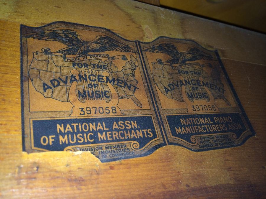 1923 Chickering Baby Grand Parlor Piano - Completely Restored & Refinished [Photo 9]