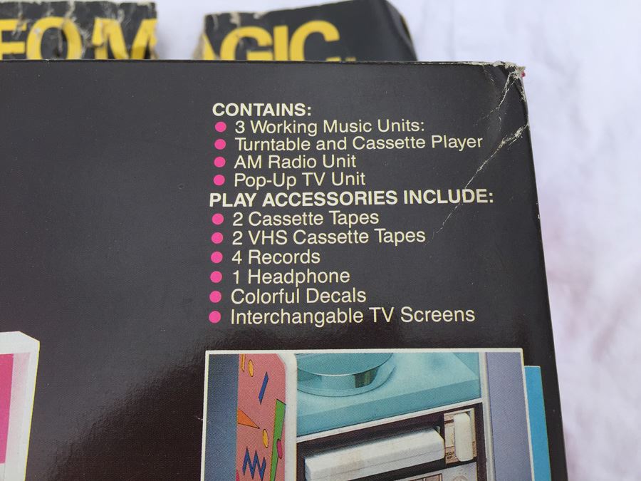 Dee J Video Magic Working Music System Multi-Toy Corp 1986 In Original Box [Photo 9]