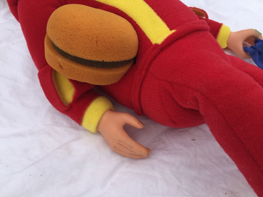 burger king stuffed doll