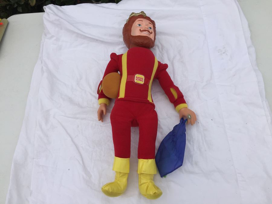 burger king stuffed doll