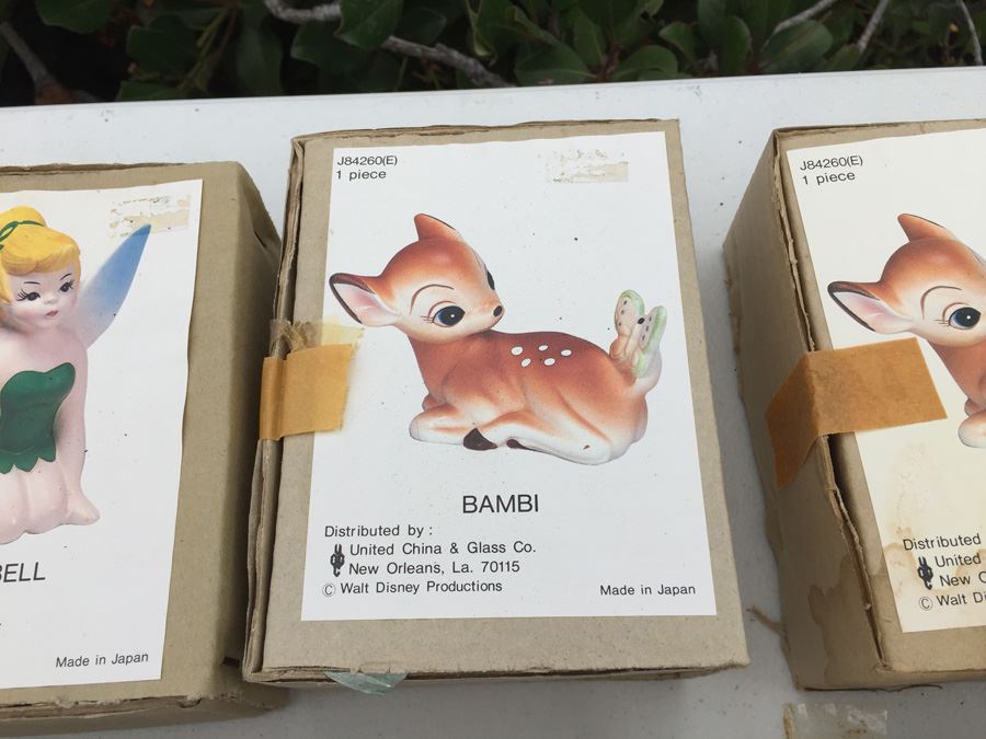 (11) Various Walt Disney Hand Painted Figurines United China & Glass Co. Made In Japan New In Box [Photo 10]