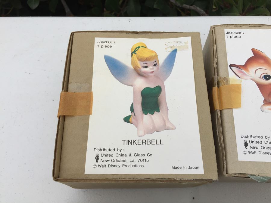 (11) Various Walt Disney Hand Painted Figurines United China & Glass Co. Made In Japan New In Box [Photo 9]