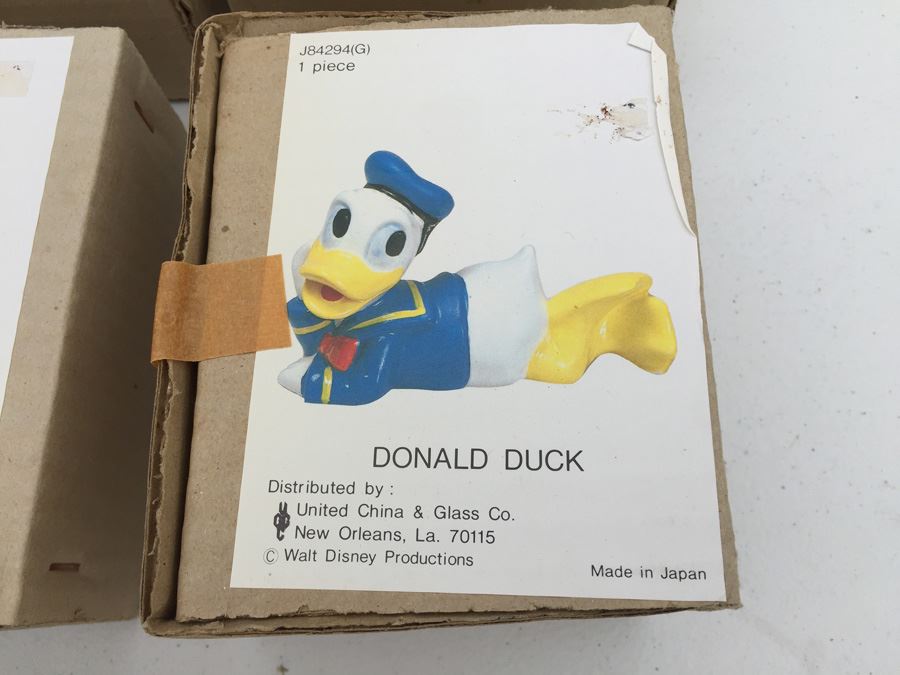 (11) Various Walt Disney Hand Painted Figurines United China & Glass Co. Made In Japan New In Box [Photo 5]