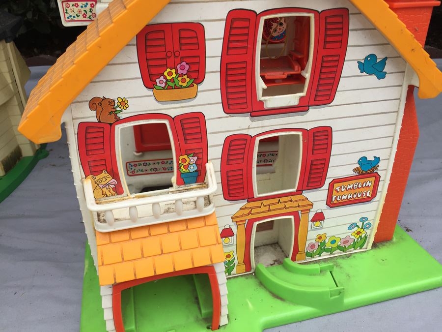 Huge Lot Of Various Playsets Including Playschool And Several Romper Room Weebles Haunted House Playsets [Photo 51]